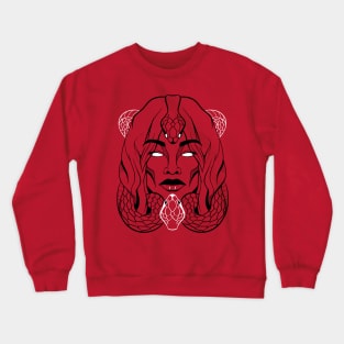 Snake Woman Crewneck Sweatshirt